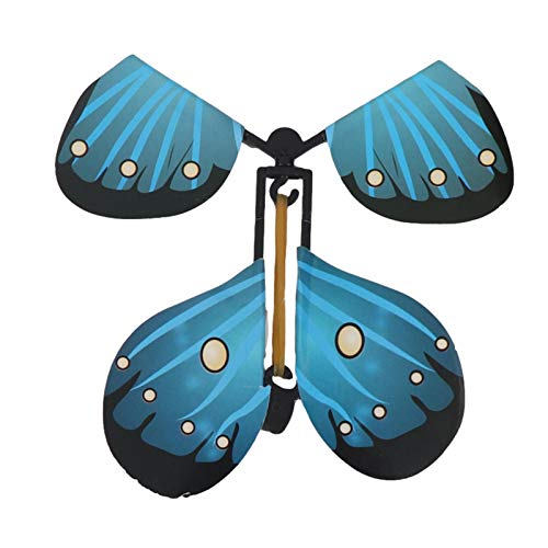 Flying Butterfly, Magic Flying Butterfly Banda De Goma Powered Butterfly Wind Up Butterfly Toy 5 Piezas
