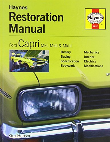 Ford Capri MkI, MkII & MkIII (Haynes Manuals) by Kim Henson (2004-12-12)