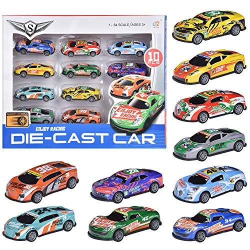 FORMIZON 10 Pcs Coches de Juguetes, Coche Metalico Juguete, Mini Coches Cars, Coches Juguete para Niños, Coches de Juguetes Metalicos Conjunto de Juguetes para Niños Niñas FORMIZON 10 Pcs Coches de Juguetes, Coche Metalico Juguete, Mini Coches Cars, Coches Juguete para Niños, Coches de Juguetes Metalicos Conjunto de Juguetes para Niños Niñas