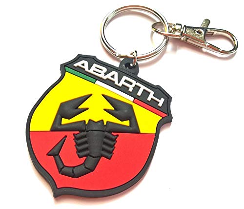 Freeco FIAT Abarth 500 595 - Llavero de goma Freeco FIAT Abarth 500 595 - Llavero de goma