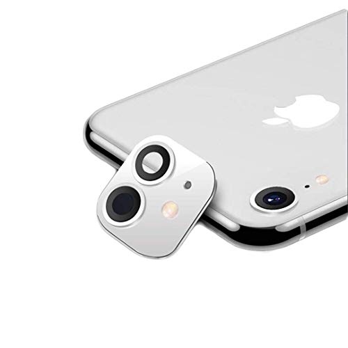 FTYSXP para iPhone XR Segundos Cambiar a iPhone 11 o iPhone 12 Lente Falsa integrada Lente de cámara modificada (para iPhone XR Blanco)