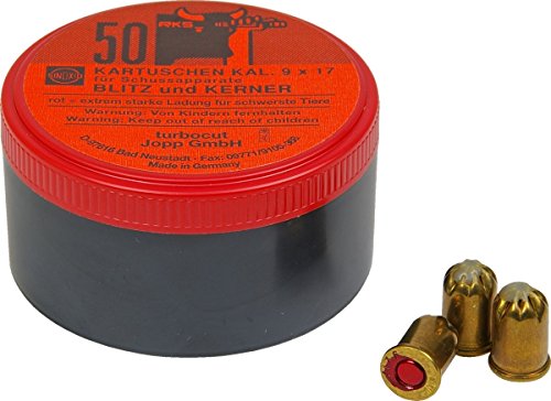 FULMINANTE PISTOLA SACRIFICIO MATANZA ANIMALES 50 Ud FULMINANTE PISTOLA SACRIFICIO MATANZA ANIMALES 50 Ud
