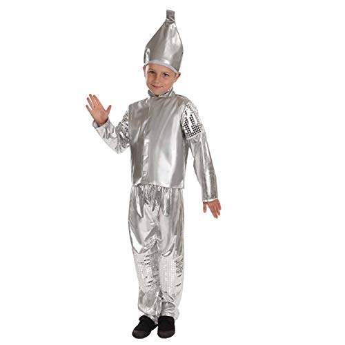 Fun Shack Plata Hombre De Hojalata Disfraz para Niños y Niñas - XL Fun Shack Plata Hombre De Hojalata Disfraz para Niños y Niñas - XL