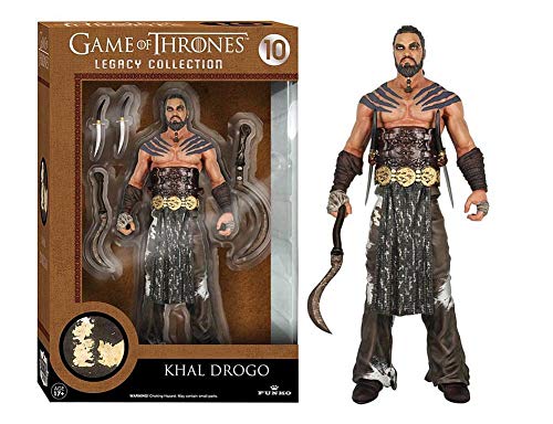 Funko 4109 - Juego de Tronos Serie 2 Khal Drogo Legacy Collection, 15 cm, Figura de acción - Figura Khal Drogo 15 cm