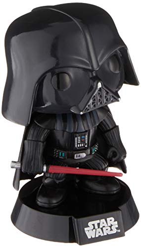 Funko Darth Vader Figura de Vinilo, colección de Pop, seria Star Wars, Color Negro, Rojo (2300)