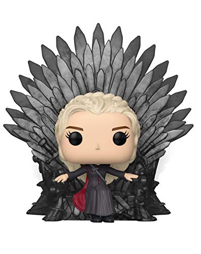 Funko- Pop Deluxe: Game of S10: Daenerys Sitting On Throne Figura Coleccionable, Multicolor, Talla Única (37792)