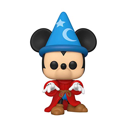 Funko- Pop Disney: Fantasia 80th-Sorcerer Mickey Figura Coleccionable, Multicolor (51938)