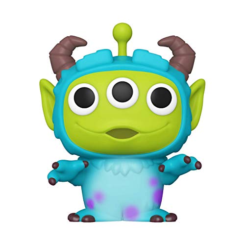 Funko- Pop Disney: Pixar-Alien as Sulley Anniversary Figura Coleccionable, Multicolor (48362)