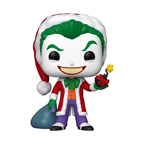 Funko- Pop Heroes: DC Holiday-Santa Joker Comics Holidays S1 Figura Coleccionable, Multicolor (51071) Funko- Pop Heroes: DC Holiday-Santa Joker Comics Holidays S1 Figura Coleccionable, Multicolor (51071)