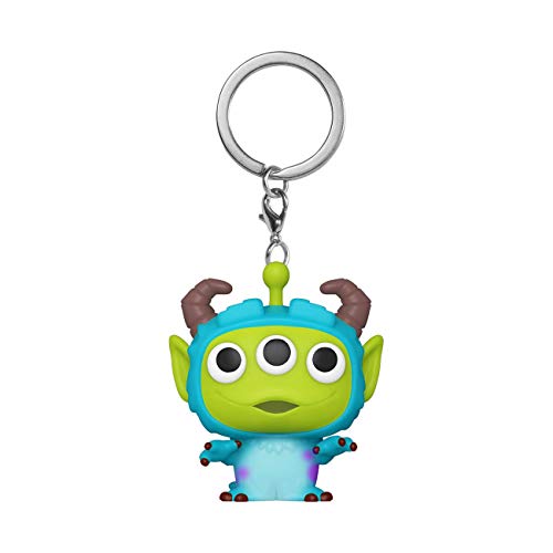 Funko- Pop Keychain: Pixar-Alien as Sulley Anniversary Figura Coleccionable, Multicolor (48356)