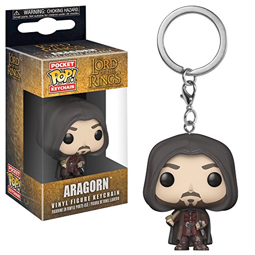 Funko - Pop! The Lord of The Rings - Aragorn Keychain, Multicolor (31814)