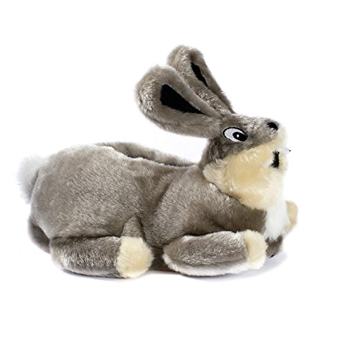 Funslippers Zapatillas Animales Peluche Invierno Suela Goma Duradera Calientes Casa Conejo Liebre Liebrecilla Mujer Ninos Nina Gris S 36/38 EU Funslippers Zapatillas Animales Peluche Invierno Suela Goma Duradera Calientes Casa Conejo Liebre Liebrecilla Mujer Ninos Nina Gris S 36/38 EU