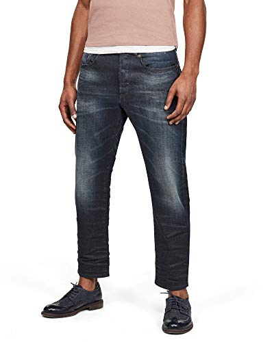 G-STAR RAW 5650 3D Relaxed Tapered Fit Jeans Vaqueros, Azul (Worn in Sea Green C045-b196), 34W/36L para Hombre