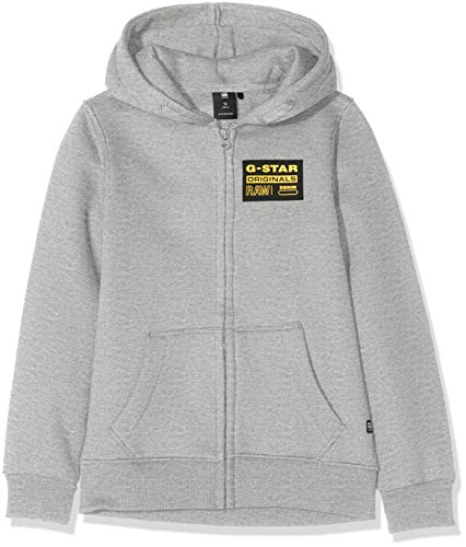 G-Star Sp17006 Zipper Sudadera, Gris (China Grey 20), 8 años (Talla del Fabricante: 8A) para Niños