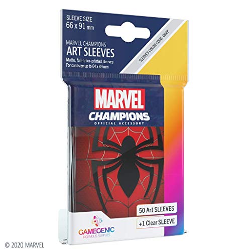 GAMEGEN!C Marvel Champions Sleeves Spider-Man (G10093)