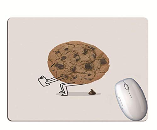 Gaming Mouse Pad, Creative Biscuit, Solid Color Background, Durable Rubber, Office Laptop Gaming Mouse Pad Gaming Mouse Pad, Creative Biscuit, Solid Color Background, Durable Rubber, Office Laptop Gaming Mouse Pad