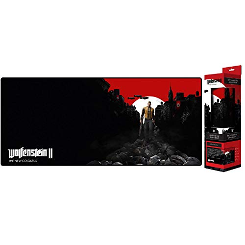 Gaya Wolfenstein II The New Colossus Trail of The Dead - Alfombrilla de ratón (800 x 350 x 4 mm)