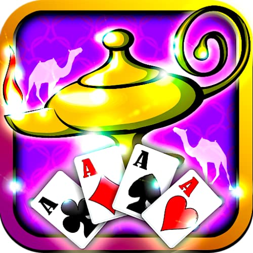 Genie Jackpot Aladdin Solitaire Lamp Magic Stroke Free Solitaire Games for Kindle 2015 Unique Solitaire Classic Original Cards Games