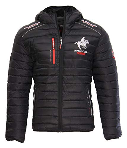 Geographical Norway - Chaqueta acolchada para hombre negro S