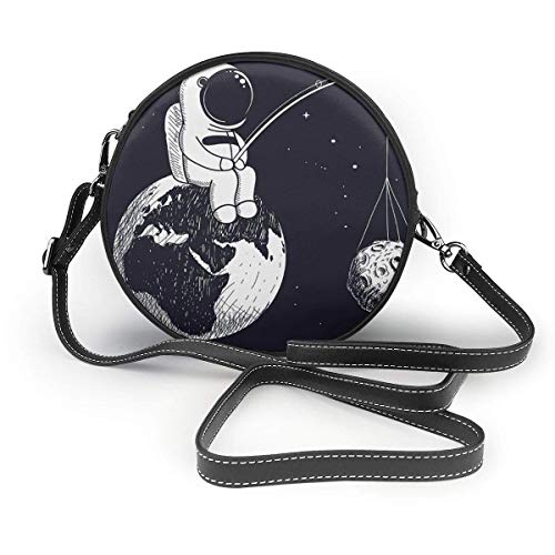 ghkfgkfgk Roomy Pockets Series Small Crossbody Bags Cell Phone Purse Wallet For Women - Space Astronaut Fishing Planet