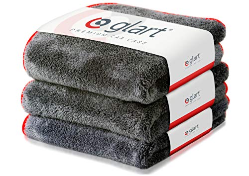 Glart 443TP Gamuzas versátiles para coches, Gris (Anthracite), 40 x 40 cm, Set de 3 Glart 443TP Gamuzas versátiles para coches, Gris (Anthracite), 40 x 40 cm, Set de 3
