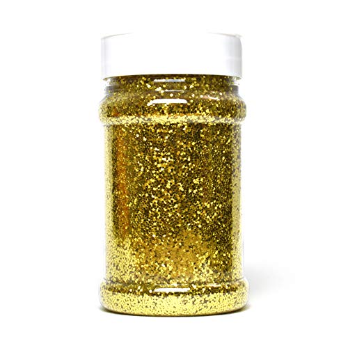Glitterexpress Brillantina, dorado, 250 g