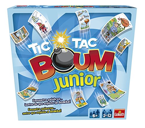 Goliath - Tic Tac Boum Junior, Juego de Cartas , Encuentra la Palabra (70508) , color/modelo surtido Goliath - Tic Tac Boum Junior, Juego de Cartas , Encuentra la Palabra (70508) , color/modelo surtido