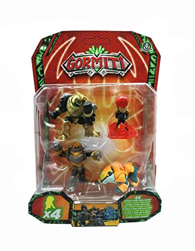 Gormiti -Serie 2, 1 Pack de 4 figuras de 5 cm Gormiti -Serie 2, 1 Pack de 4 figuras de 5 cm