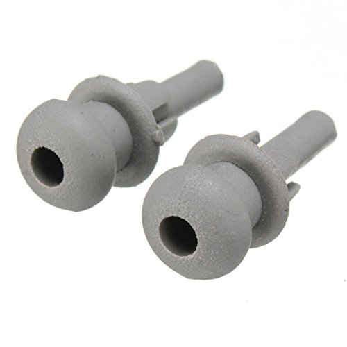 GOZAR Clips De Estante Parche Gris 2Pcs para Cuerda De Cuerda para Citroen Saxo C2 C3 Xsara Picasso GOZAR Clips De Estante Parche Gris 2Pcs para Cuerda De Cuerda para Citroen Saxo C2 C3 Xsara Picasso