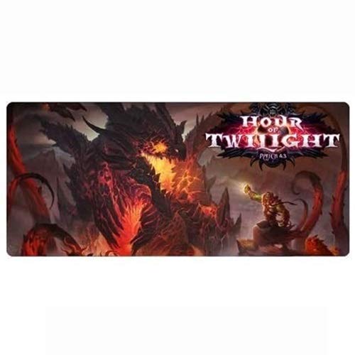 Grande Alfombrilla de Ratón WOW juego del ratón Pad Pad gran teclado extendido Patrones tapete de ratones Alas de muerte Neltharion Negro Rey Dragón versión promocional 900X400mm gran tamaño Mousepad Grande Alfombrilla de Ratón WOW juego del ratón Pad Pad gran teclado extendido Patrones tapete de ratones Alas de muerte Neltharion Negro Rey Dragón versión promocional 900X400mm gran tamaño Mousepad