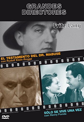 Grandes Directores 9 FRITZ LANG - EL TESTAMENTO DEL DR. MABUSE (1933) / SÓLO SE VIVE UNA VEZ (1937)