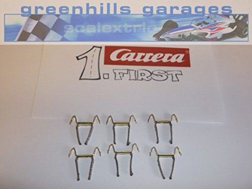Greenhills Scalextric Carrera First Double Contact Brushes / Braids x 6 - New - G1135