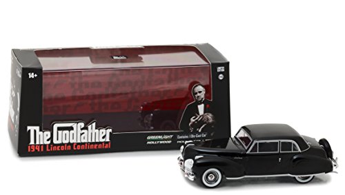 Greenlight 1:43 El Padrino (1972) - 1941 Lincoln Continental - (86507) Vehículo Fundido a presión, Talla única