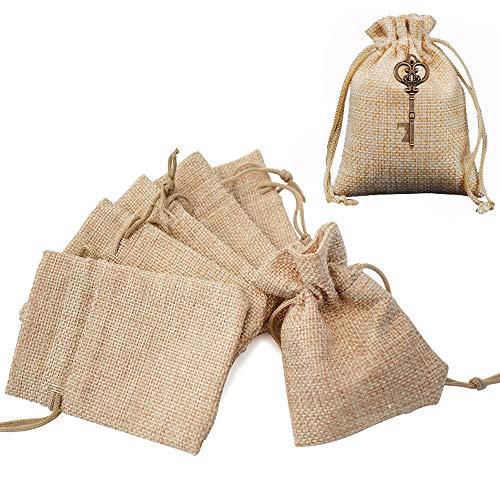 Gudotra Acerca de 100pcs Bolsa de Lino con Cordón para Joyería Regalos Arroz Boda Navidad Bolsitas de Tela Saco 10 * 14cm (100pcs 10 * 14cm) Gudotra Acerca de 100pcs Bolsa de Lino con Cordón para Joyería Regalos Arroz Boda Navidad Bolsitas de Tela Saco 10 * 14cm (100pcs 10 * 14cm)