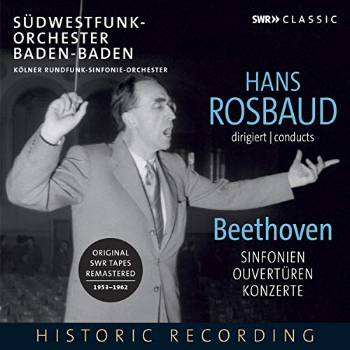 H Rosbaud Dirige Beethoven/Symphonies Concertos Ouvertures