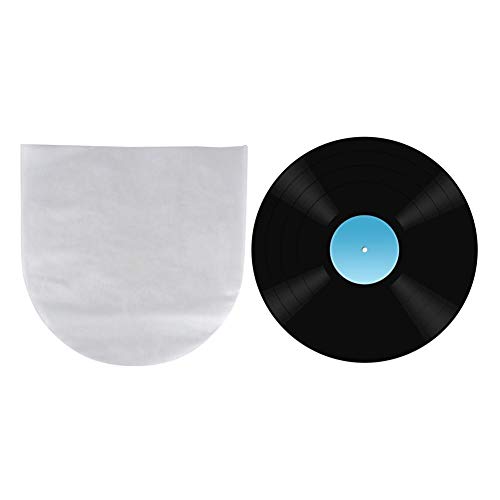 Hakeeta Bolsa de protección de Discos de Vinilo de 50 Piezas con Capa Anti-Cenizas y Resistencia a los arañazos, Adecuada para Discos LP/LD de 12 Pulgadas Descubiertos. Hakeeta Bolsa de protección de Discos de Vinilo de 50 Piezas con Capa Anti-Cenizas y Resistencia a los arañazos, Adecuada para Discos LP/LD de 12 Pulgadas Descubiertos.