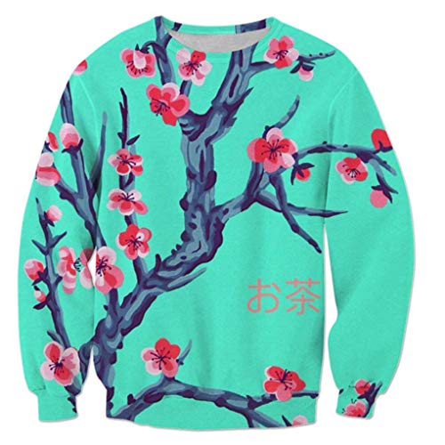 Harajuku Arizona Té Verde 3D De ImpresióN Chaqueta Mujer/Hombre Casual Streetwear Sportswear Hoodies De Las Muchachas Modis CháNdales De Ropa Femenina Arizona Sweatshirt 5XL