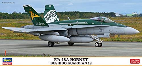 Hasegawa-1/72 FA-18A Hornet Bushido Guardian 19 Maqueta de plástico. (602328) Hasegawa-1/72 FA-18A Hornet Bushido Guardian 19 Maqueta de plástico. (602328)