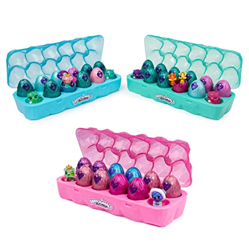 Hatchimals CollEGGgtibles 12 Pack Carton - Season 6 - Kits de figuras de juguete para niños, colores surtidos, 1 unidad