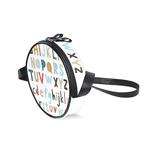 HATESAH Dibuje caracteres en mayúsculas y minúsculas en los años de escuela infantil de estilo incompleto,Bolso de lona hombro para mujer Bolso de mensajero de lona casual anillo de hombro único HATESAH Dibuje caracteres en mayúsculas y minúsculas en los años de escuela infantil de estilo incompleto,Bolso de lona hombro para mujer Bolso de mensajero de lona casual anillo de hombro único