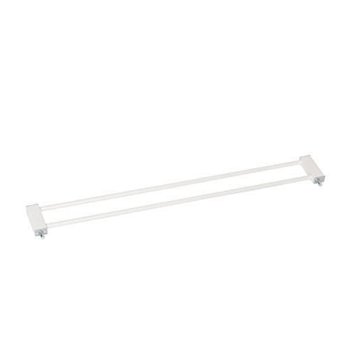 Hauck Extensión 9cm para puerta de seguridad Open N Stop, Autoclose N Stop, 75-80cm, ampliación con extensiones de 9cm y 21cm, combinable con Y-Spindel para barandillas, sin agujeros en pared, blanco