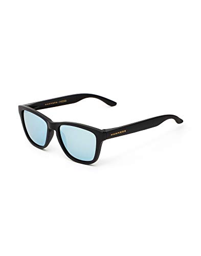HAWKERS Gafas de sol, Negro/Azul, One Size Womens HAWKERS Gafas de sol, Negro/Azul, One Size Womens