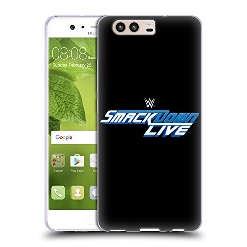 Head Case Designs Oficial WWE Smack Down Live Los Espectáculos Carcasa de Gel de Silicona Compatible con Huawei P10