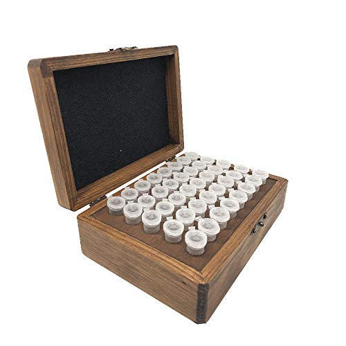 HEADSHOT Caja de Madera con 40 pólvora de avancarga, Incluye los Tubos dosificadores, Adultos Unisex, Mezcla, One Size