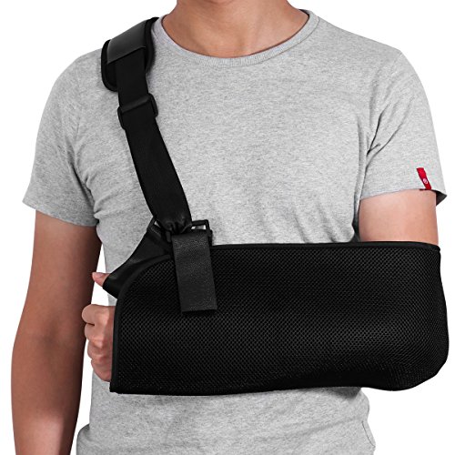 Healifty Cabestrillo Brazo - Inmovilizador de Hombro - Ajustable Cabestrillo Precio - para Mano izquierda y Mano derecha, para Adulto Brazo Roto Fracturados