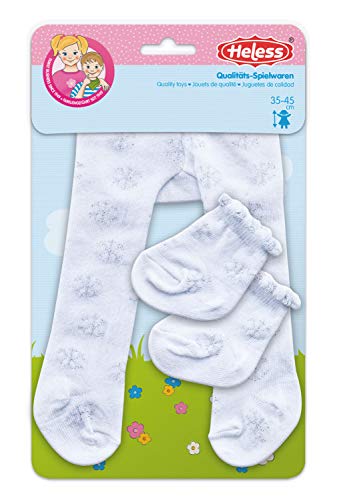 Heless- Leotardos con Calcetines para muñecas, de 28 a 35 cm (4781) Heless- Leotardos con Calcetines para muñecas, de 28 a 35 cm (4781)