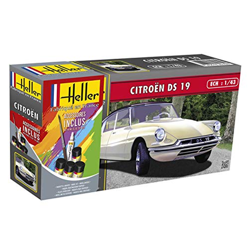 Heller Set de Regalo para Citroen DS 19 Heller Set de Regalo para Citroen DS 19