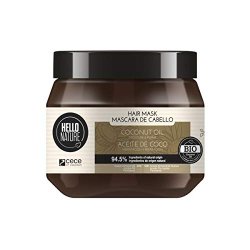 Hello Nature Mascarilla De Coco Repara y Humecta250 ml Hello Nature Mascarilla De Coco Repara y Humecta250 ml