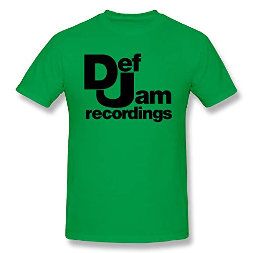 Hengtaichang Mens Def Jam Recordings Logo Dreamville Born Sinner J Cole Rap Hip Hop Short Sleeves T-Shirt