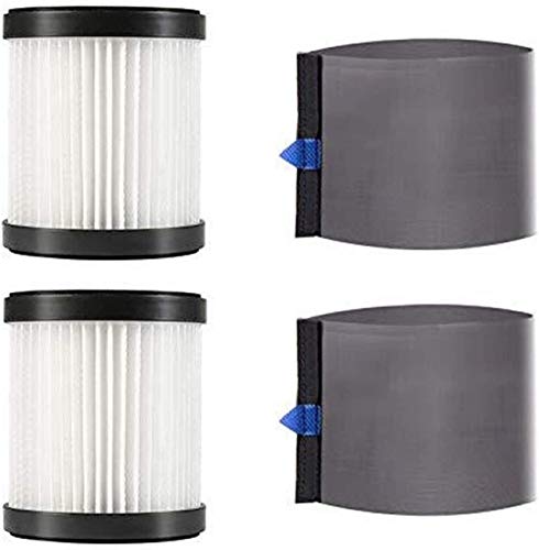 HEPA filters and 2 mesh sleeves for vacuum cleaner X6 HEPA filters and 2 mesh sleeves for vacuum cleaner X6
